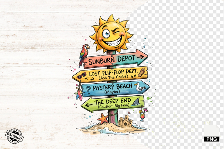 Beach Summer Clipart Image 6
