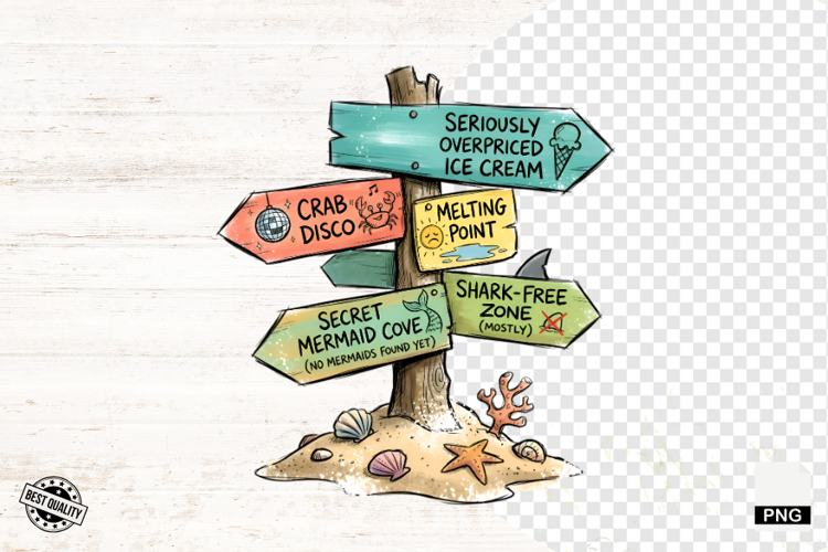 Beach Summer Clipart Image 4