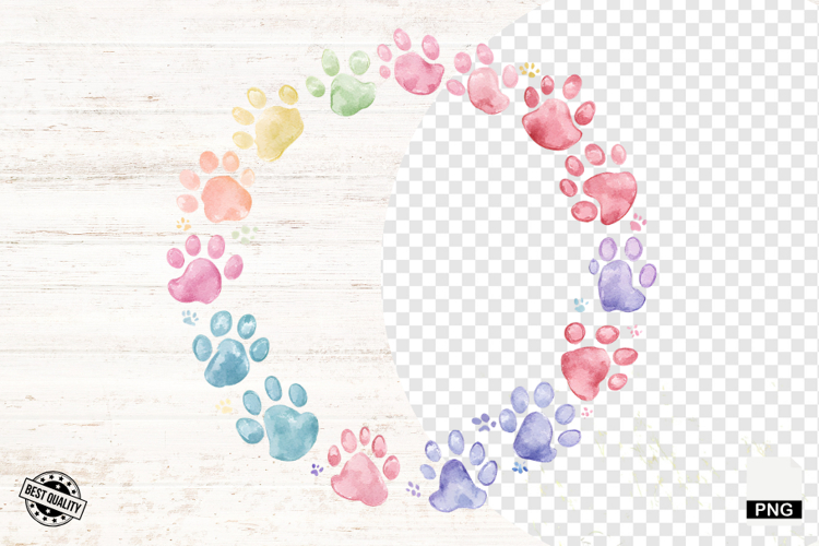 Paw Print Png Image 5