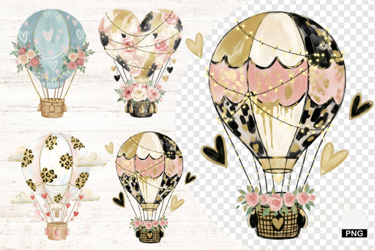 Hot Air Balloon Clipart Image 2