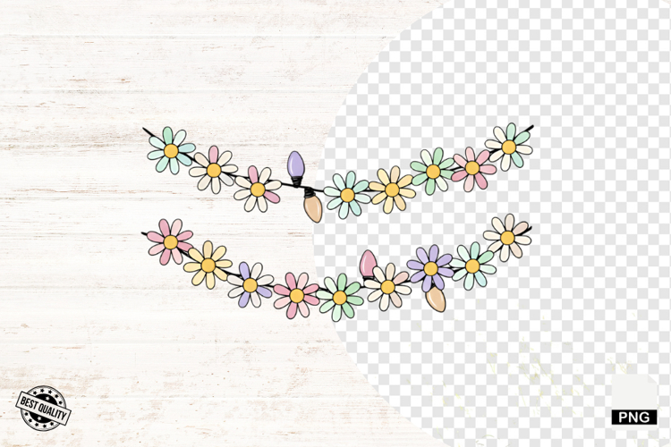 Easter Day Doodle Lights PNG - Easter Clipart