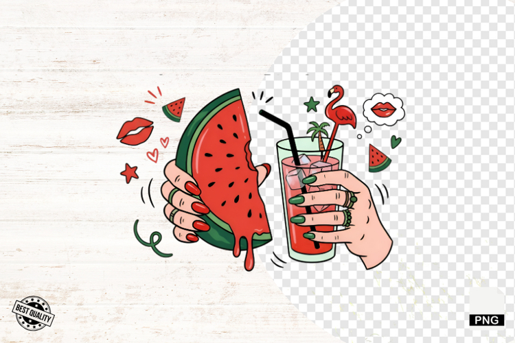 Watermelon Illustration Image 12