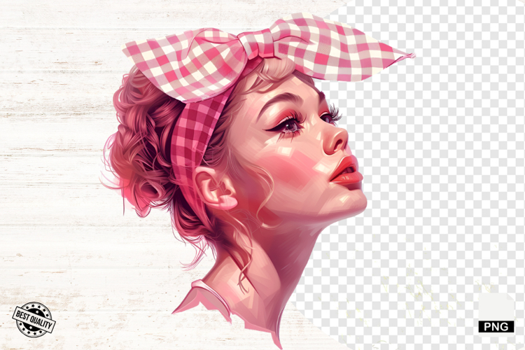 Messy Bun Clipart Image 18
