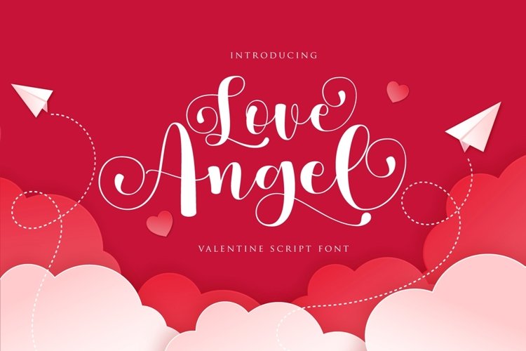 Love Angel | Valentine Script example image 1