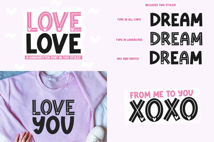 Crafty Font Bundle - 30 Handwritten Fonts for Crafters