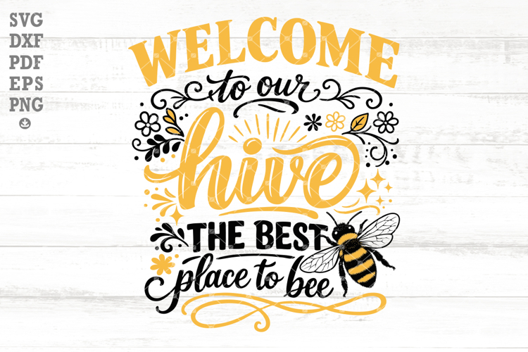 Honey Bee Svg Image 9