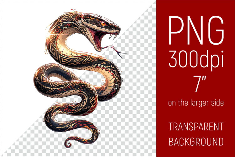 Year of the Snake | Chinese Zodiac Illustration