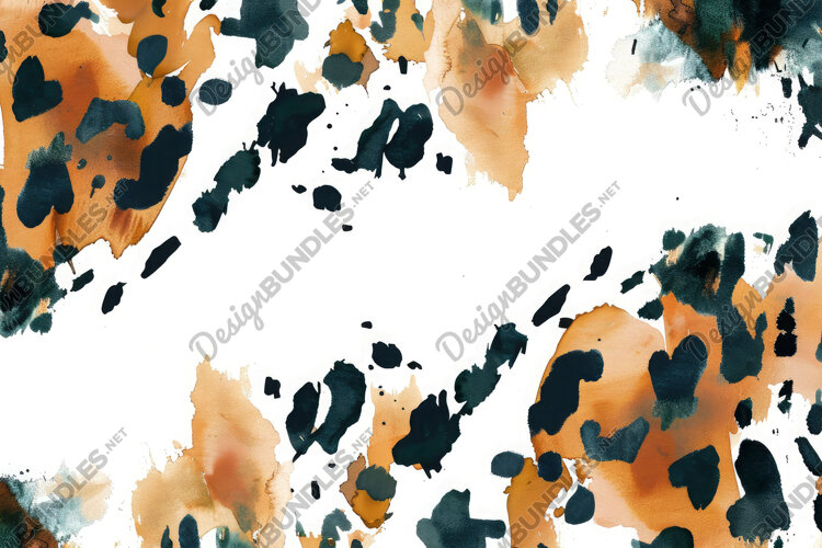 Watercolor Abstract Print Background Wallpaper example image 1