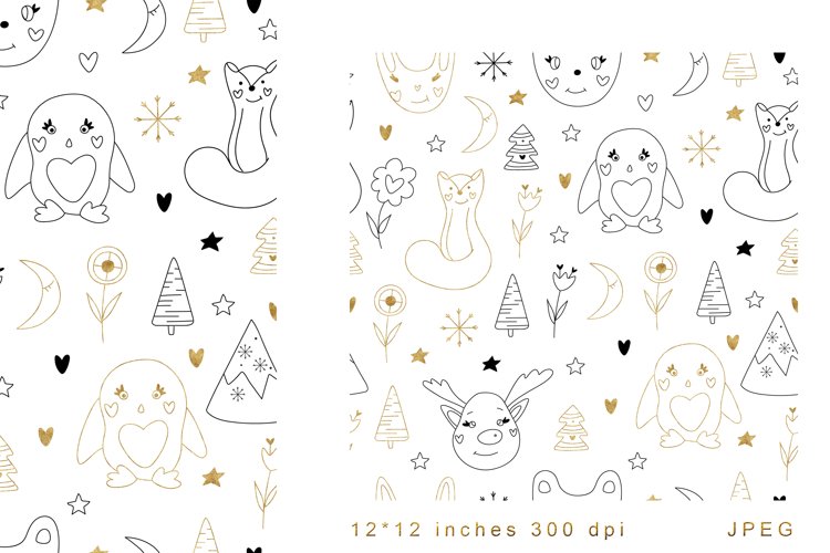 Winter Animals Clipart Image 7