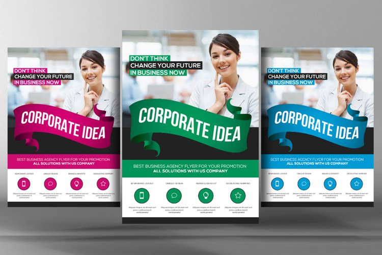 Corporate Business Idea Flyer example image 1