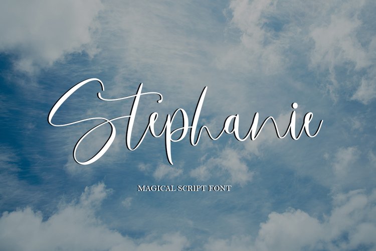Stephanie Script example image 1