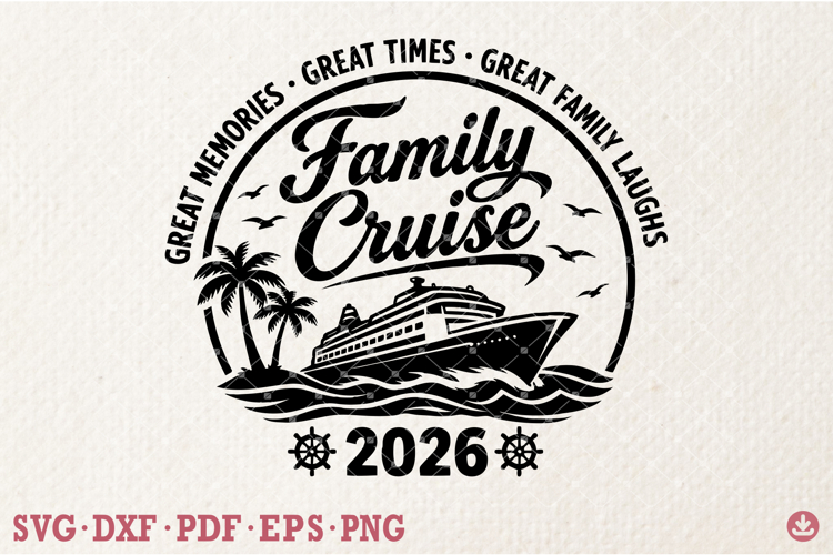 Family Cruise 2026 Shirt, Cruise Family Vacation T-Shirt
