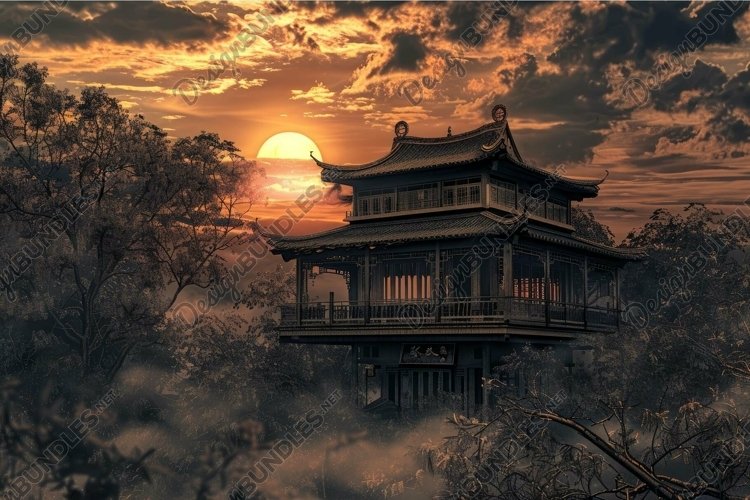 Sunset Clipart Image 10