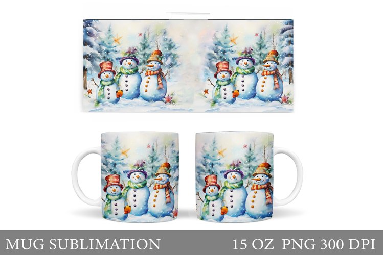 Cute Snowman Clipart Image 6