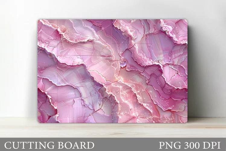 3D Abstract Cutting Board. Kitchen Cutting Board Design