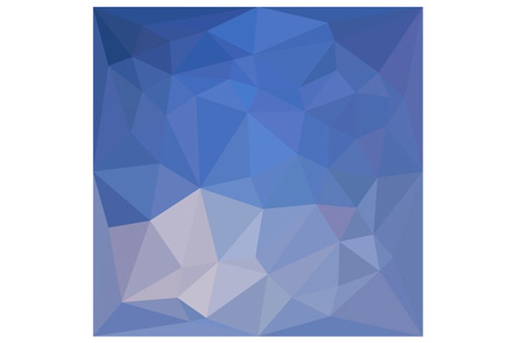 Powder Blue Abstract Low Polygon Background example image 1