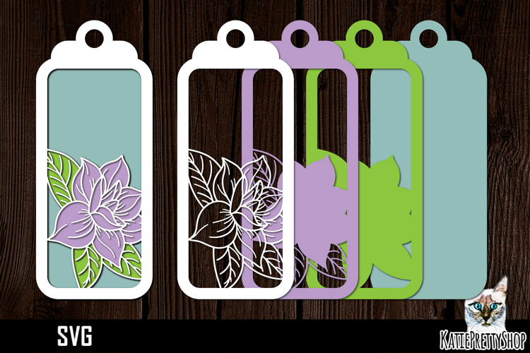 Layered Flower Svg Image 12