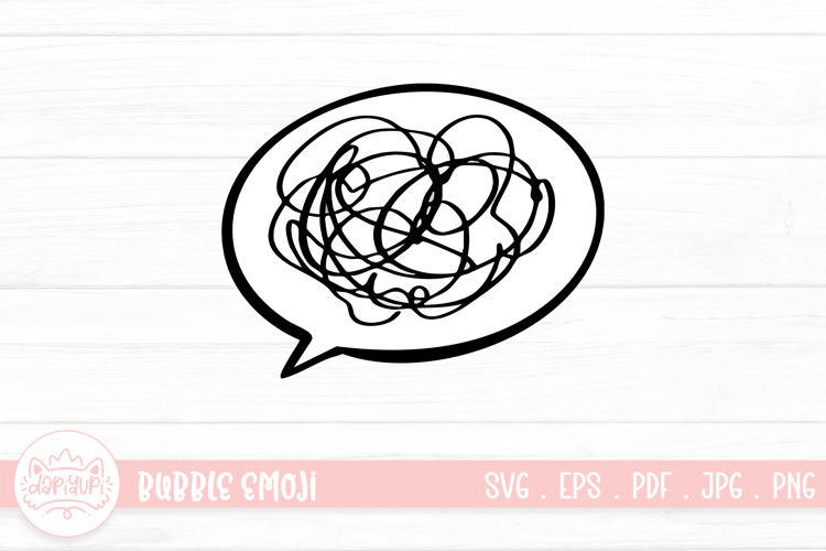 Abstract Bubble Expression SVG