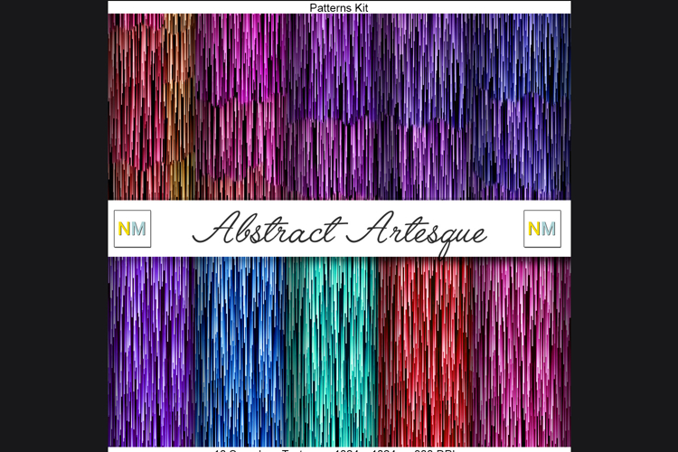 Abstract Artesque Seamless Textures