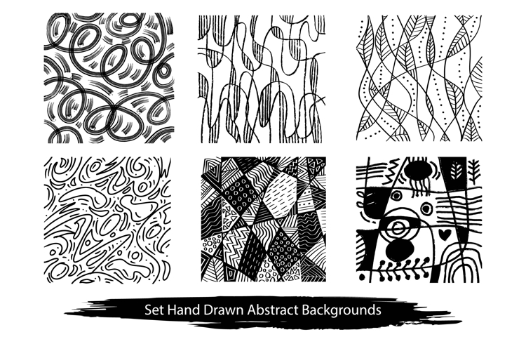 Abstract backgrounds black and white