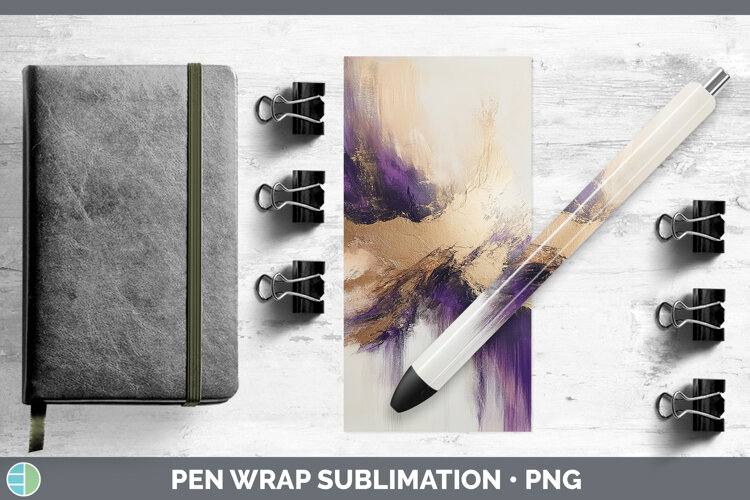 GorgeousAbstract Pen Wrap design.
