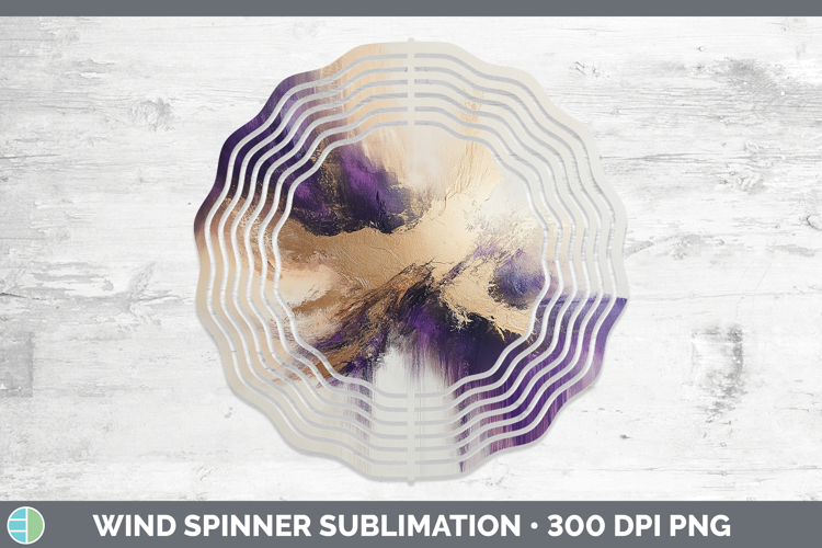 Abstract Beige Wind Spinner Sublimation Spinner Designs