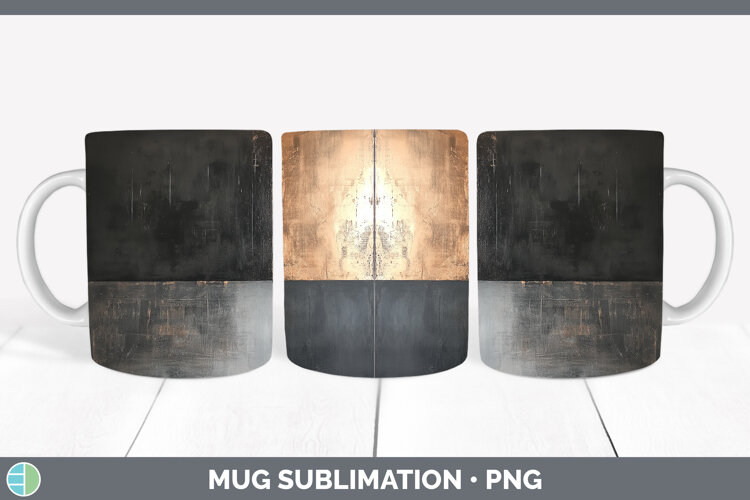 GorgeousAbstract Mug Wrap design.