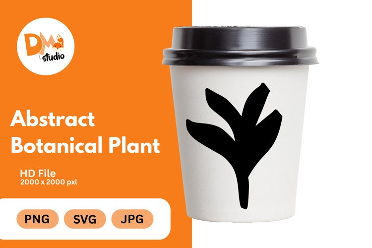 Abstract Botanical Plant