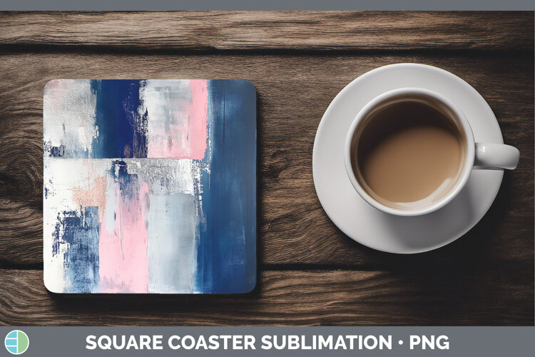 GorgeousAbstract Square Coaster design.
