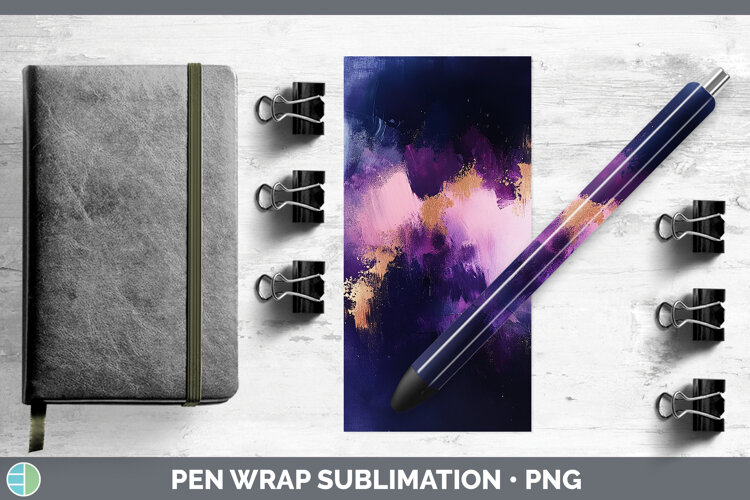 GorgeousAbstract Pen Wrap design.