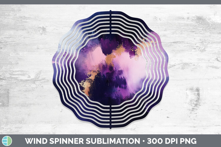 GorgeousAbstract Wind Spinner design.