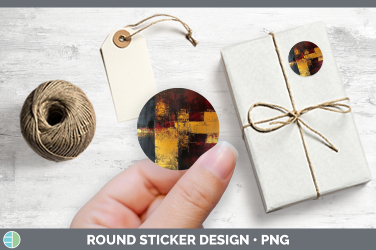 GorgeousAbstract Stickers design.