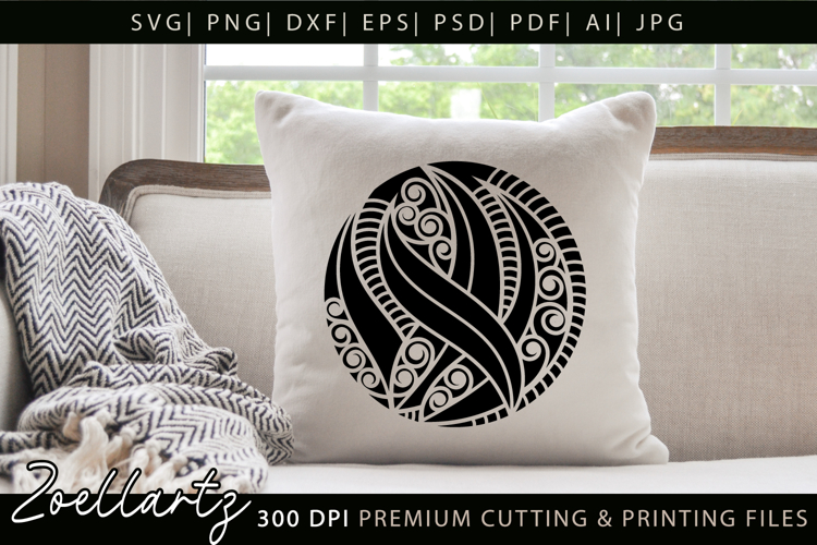 Floral Illustration Abstract Floral SVG Zentangle T-shirt