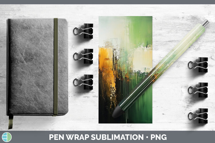 GorgeousAbstract Pen Wrap design.