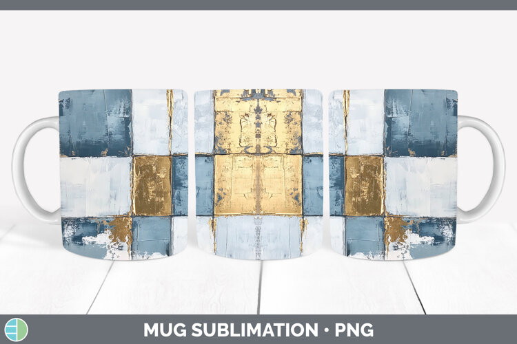 GorgeousAbstract Mug Wrap design.