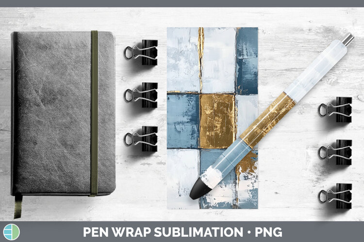 GorgeousAbstract Pen Wrap design.
