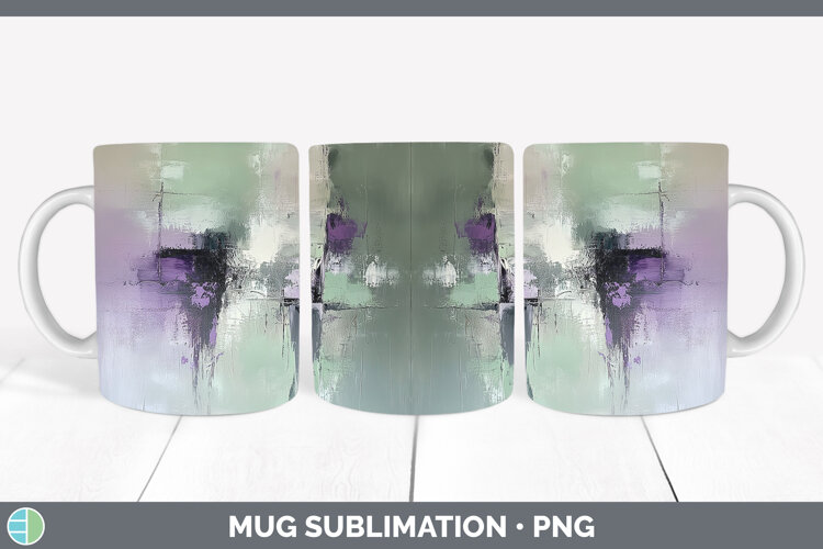 GorgeousAbstract Mug Wrap design.