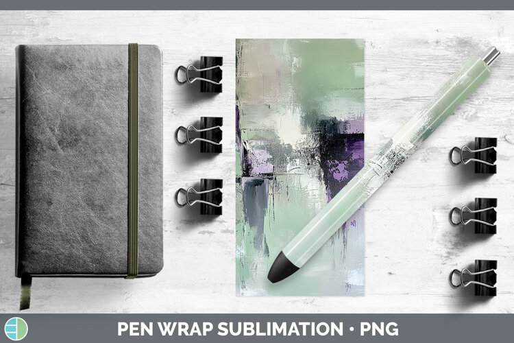 GorgeousAbstract Pen Wrap design.