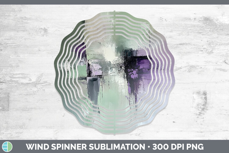 GorgeousAbstract Wind Spinner design.