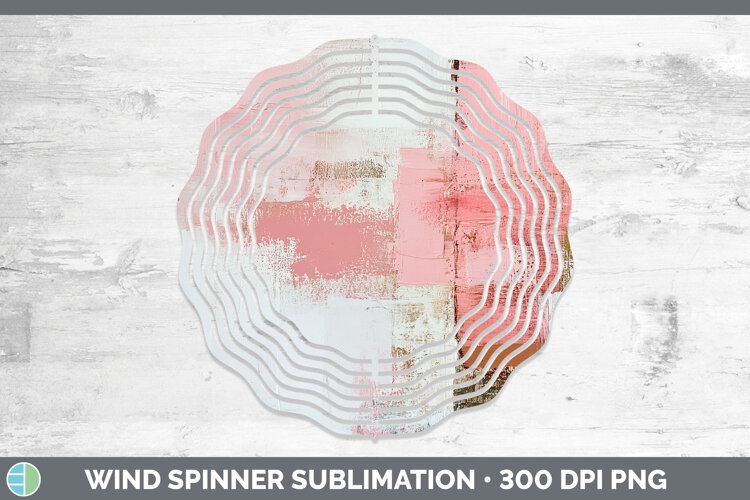 GorgeousAbstract Wind Spinner design.
