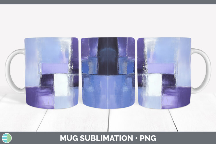 GorgeousAbstract Mug Wrap design.