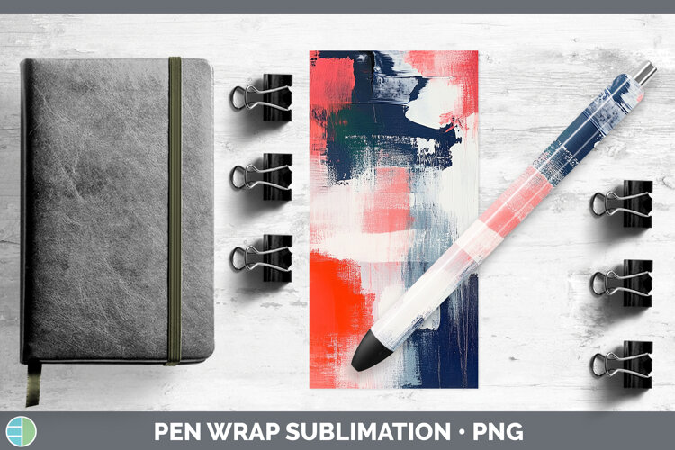 GorgeousAbstract Pen Wrap design.
