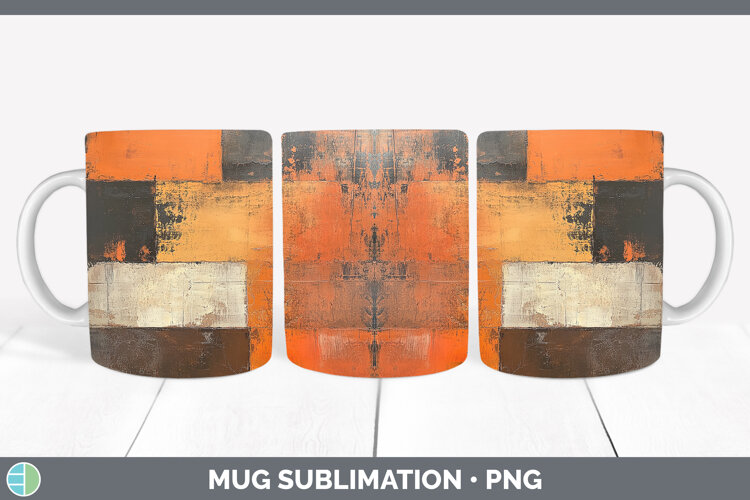 GorgeousAbstract Mug Wrap design.