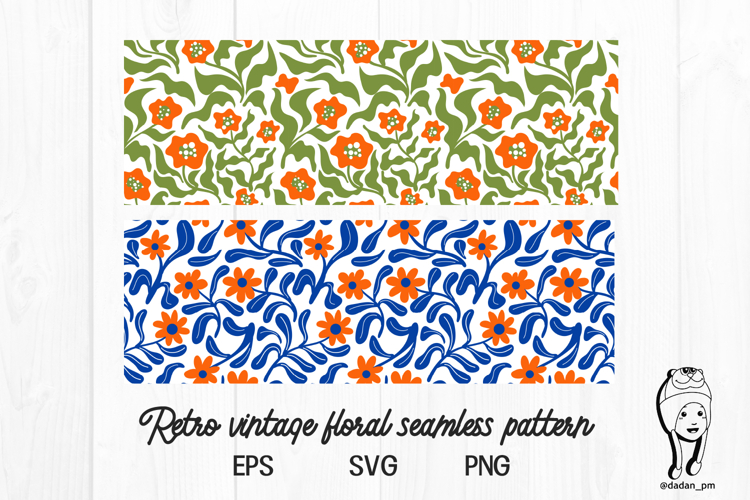 Floral Seamless Pattern Image 9