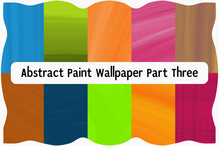 Abstract Paint Wallpaper Part Three