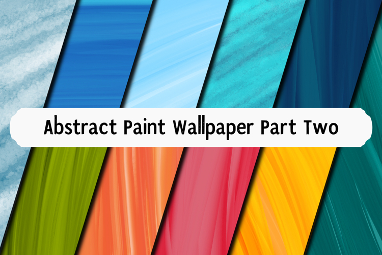 Abstract Paint Wallpaper Part Two