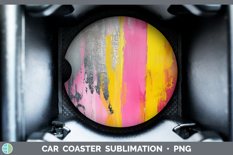 Car Coaster Sublimation Designs
