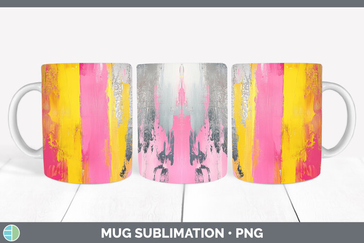 GorgeousAbstract Mug Wrap design.