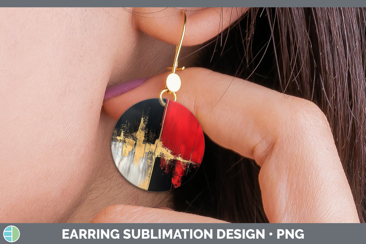 Sublimation Earring Designs Image 22