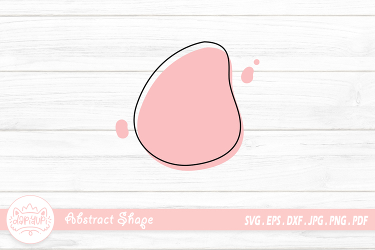 Abstract Shape Clipart | Abstract Fluid Shape Elements